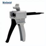 Wellmid G50-1,50ml 1:1/2:1 shared AB Gun,Plastic Propelling Rod AB Cartridge Dispenser