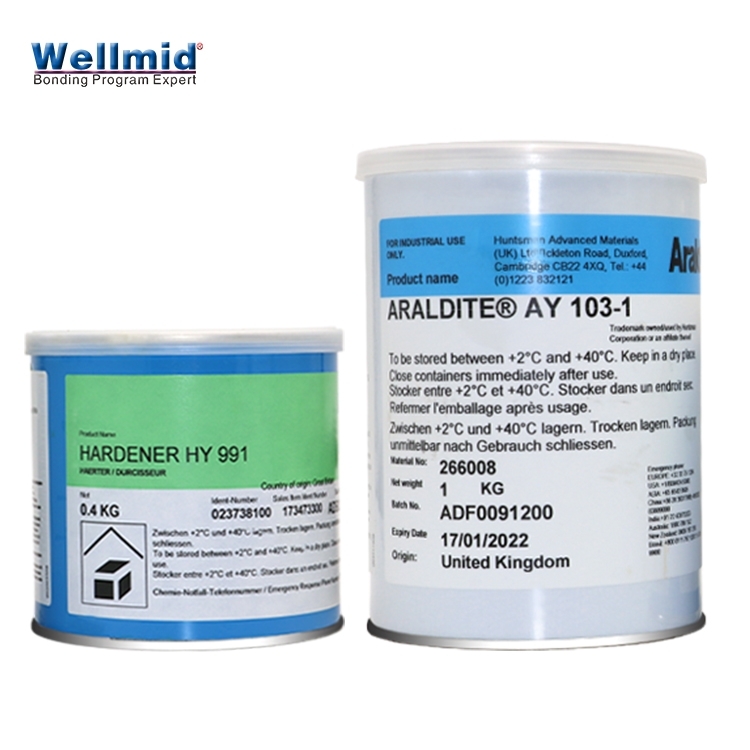 Araldite AY103-1/HY991,Low viscosity adhesive,Solvent free,Bonds high strength,1.4kg