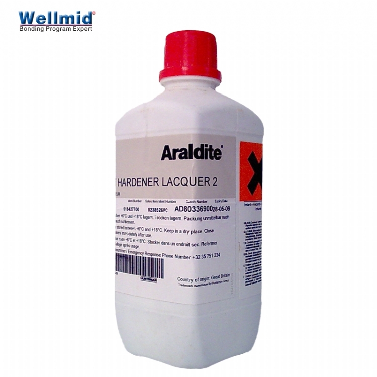 Agomet Hardener Lacquer 2,Huntsman,Araldite,NO-MIX-SYSTEM,highly reactive adhesives,1L